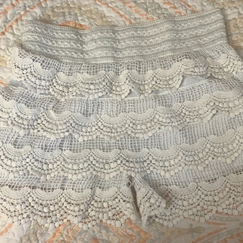 Lace shorts